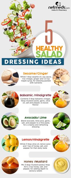 What Are Some Healthy Salad Toppings And Dressings?