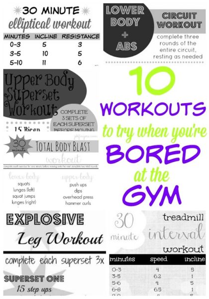 What To Workout When Bored?