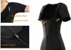 alvago womens sauna suit for weight loss full body shapewear bodysuit sweat neoprene slimming workout shaper with sleeve 2