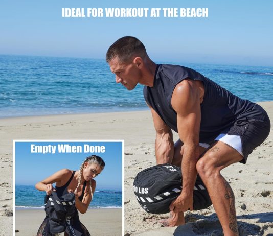 elite sports workout sandbag heavy duty strongman sand bags for full body core training weight lifting combat conditioni 3