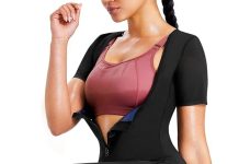 junlan full body sauna suit for women sweat jumpsuit waist trainers for women belly fat workout sweat suit 1