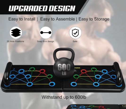 push up board multi functional push up bar portable home gym strength training equipment push up handles for perfect pus 3