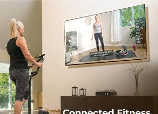 sunny health fitness smart twist stair stepper machine with handlebar space saving w optional sunnyfit app enhanced conn 3