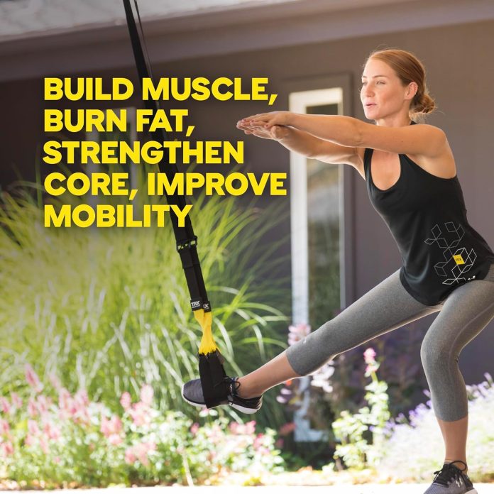 trx all in one suspension training system weight training cardio cross training resistance training full body workouts f 2