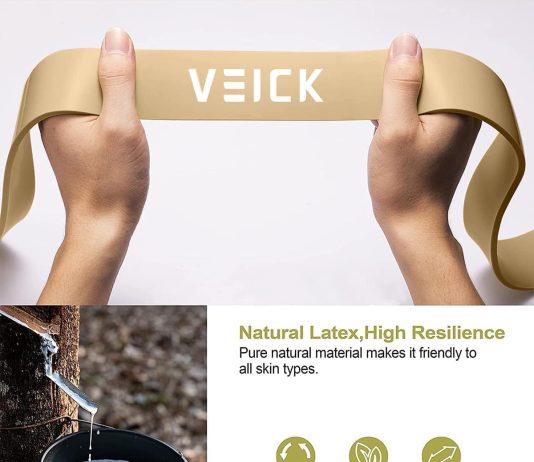 veick resistance bands for working out exercise bands workout bands pull up assistance bands long heavy stretch bands se 4