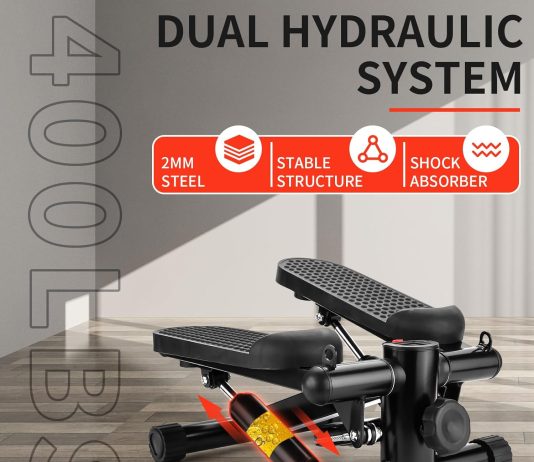 zojio mini steppers for exercise at home portable stepper machine twist stepper with resistance bands stair stepper mach 3