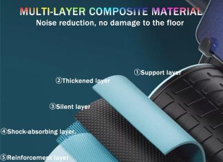 2023 new ab roller wheel with knee mat timer automatic rebound abdominal wheel ab abdominal exercise roller with elbow s 1
